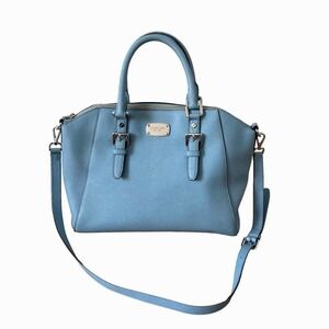 michael Kors ciara siaffano leather satchel